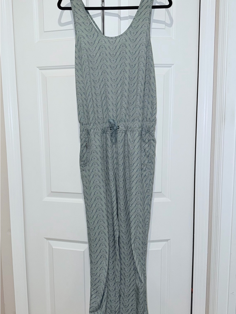 Patagonia Fleetwith Jumpsuit Womens Small Bluff River Multi Tasmanian Teal - Picture 5 of 8